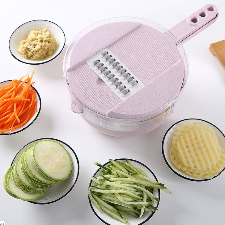 8-in-1 Mandoline Slicer Vegetable Cutter