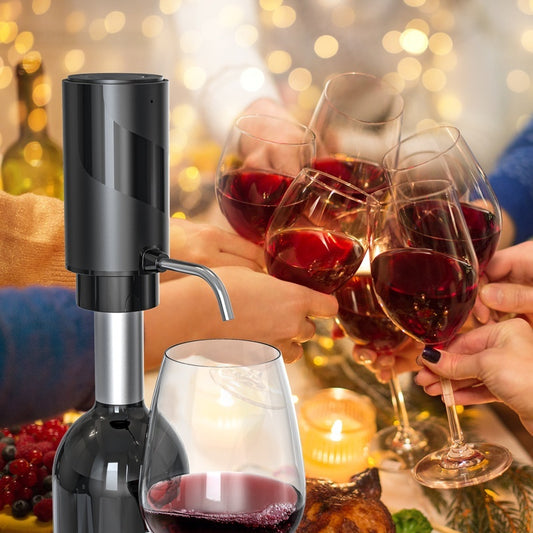 Electric Wine Aerator Decanter Pump Dispenser