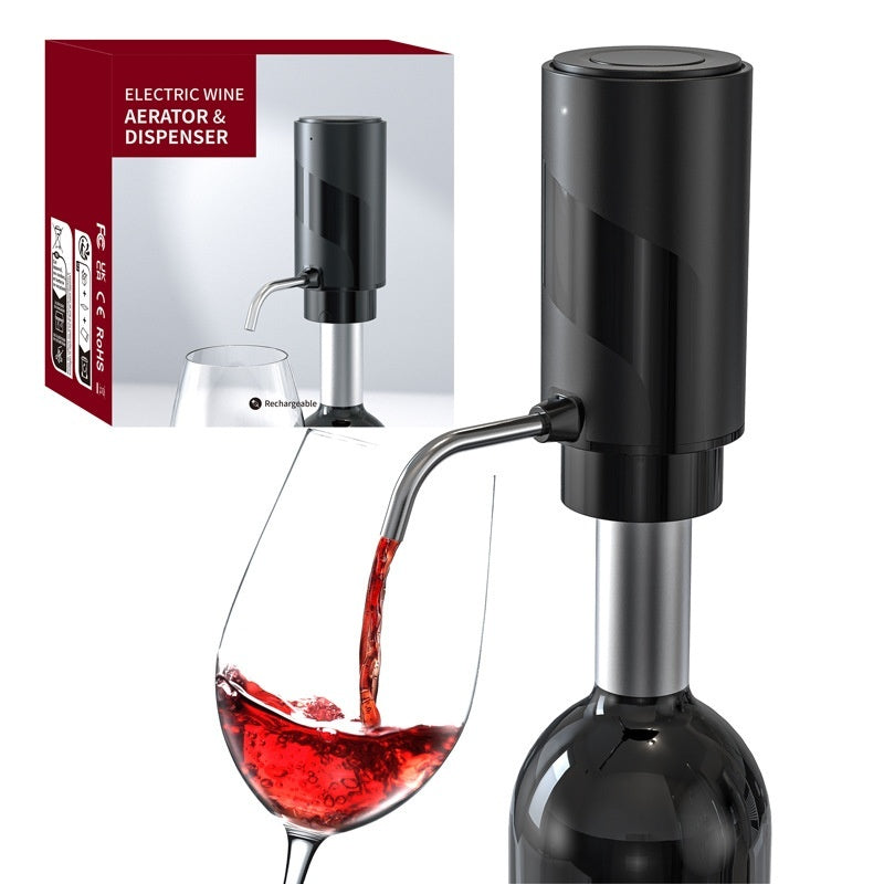 Electric Wine Aerator Decanter Pump Dispenser