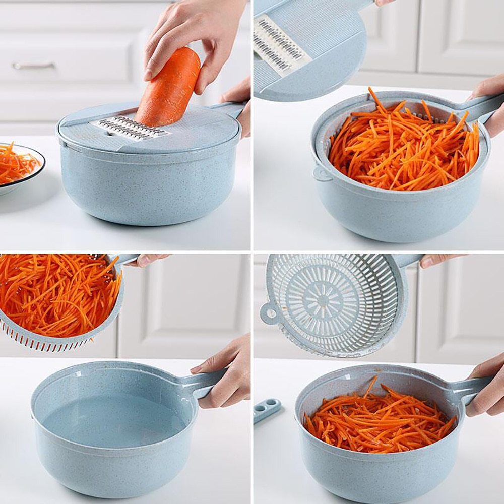 8-in-1 Mandoline Slicer Vegetable Cutter